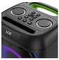 Klip Xtreme BoomBlaster Pro KLS-655-2M, Parlante Bluetooth 1800W PMPO, 2 Micrófonos Inalámbricos, Negro - Miniatura 3
