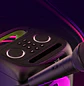 Klip Xtreme BoomBlaster Pro KLS-655-2M, Parlante Bluetooth 1800W PMPO, 2 Micrófonos Inalámbricos, Negro - Miniatura 10