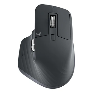 Logitech MX Master 3S, Mouse Bluetooth, 8000 DPI, MagSpeed, Grafito