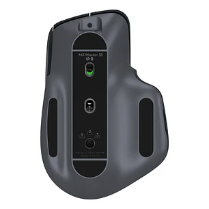Logitech MX Master 3S, Mouse Bluetooth, 8000 DPI, MagSpeed, Grafito