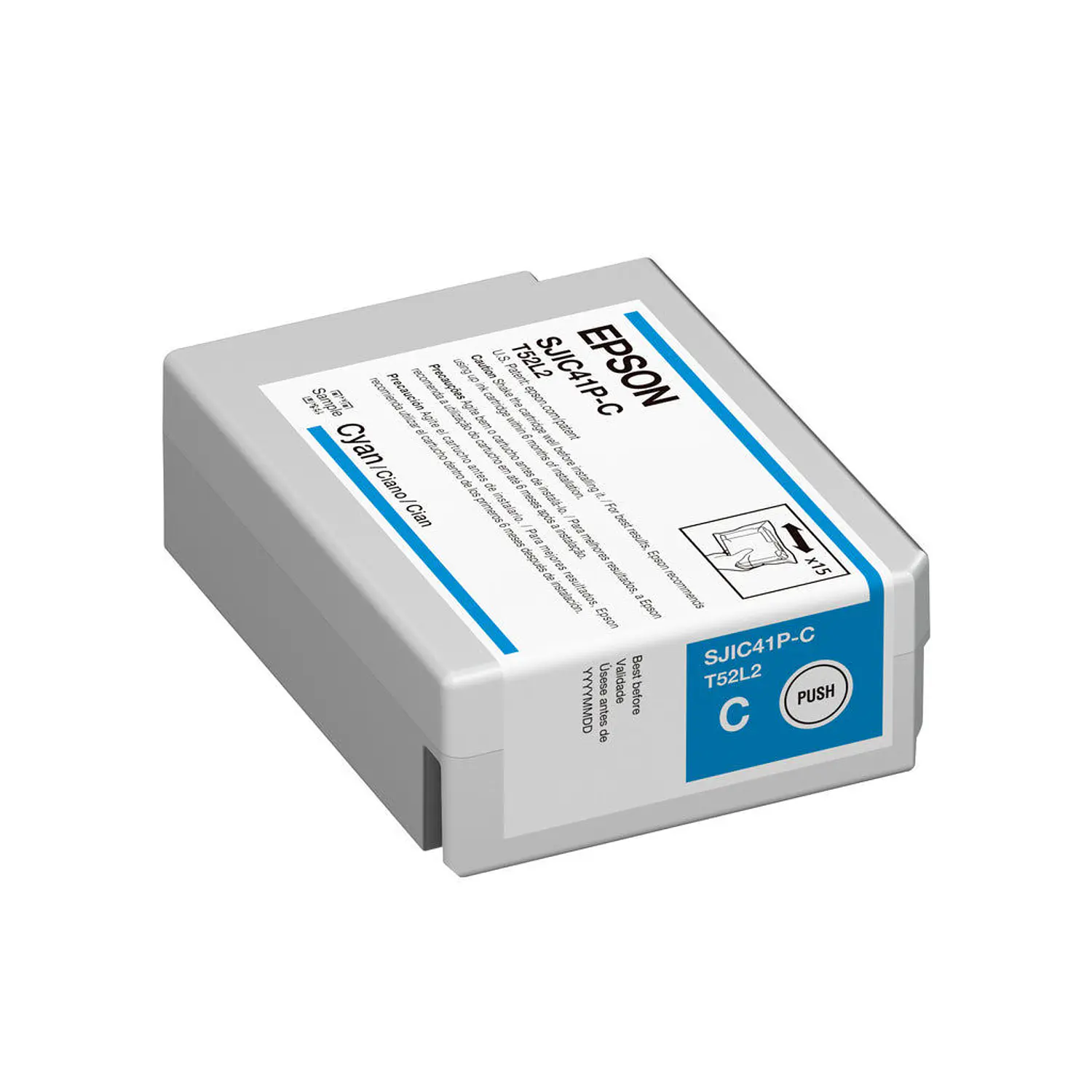 Epson SJIC41P-Y, Cartucho de Tinta Amarillo Original 50 ml, ColorWorks C4000 2