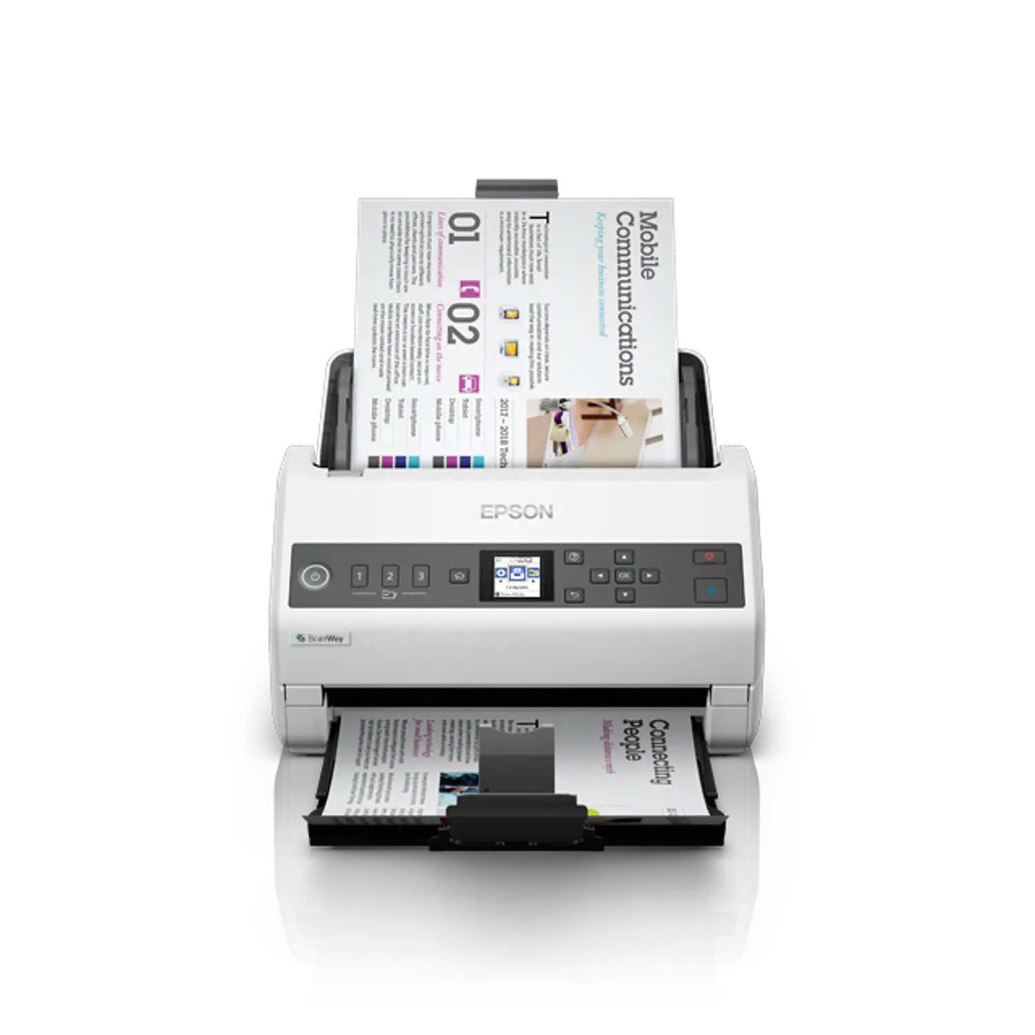 Epson DS-730N, Escáner de Documentos en Red, Dúplex, 40 ppm, ADF 100 Hojas 3