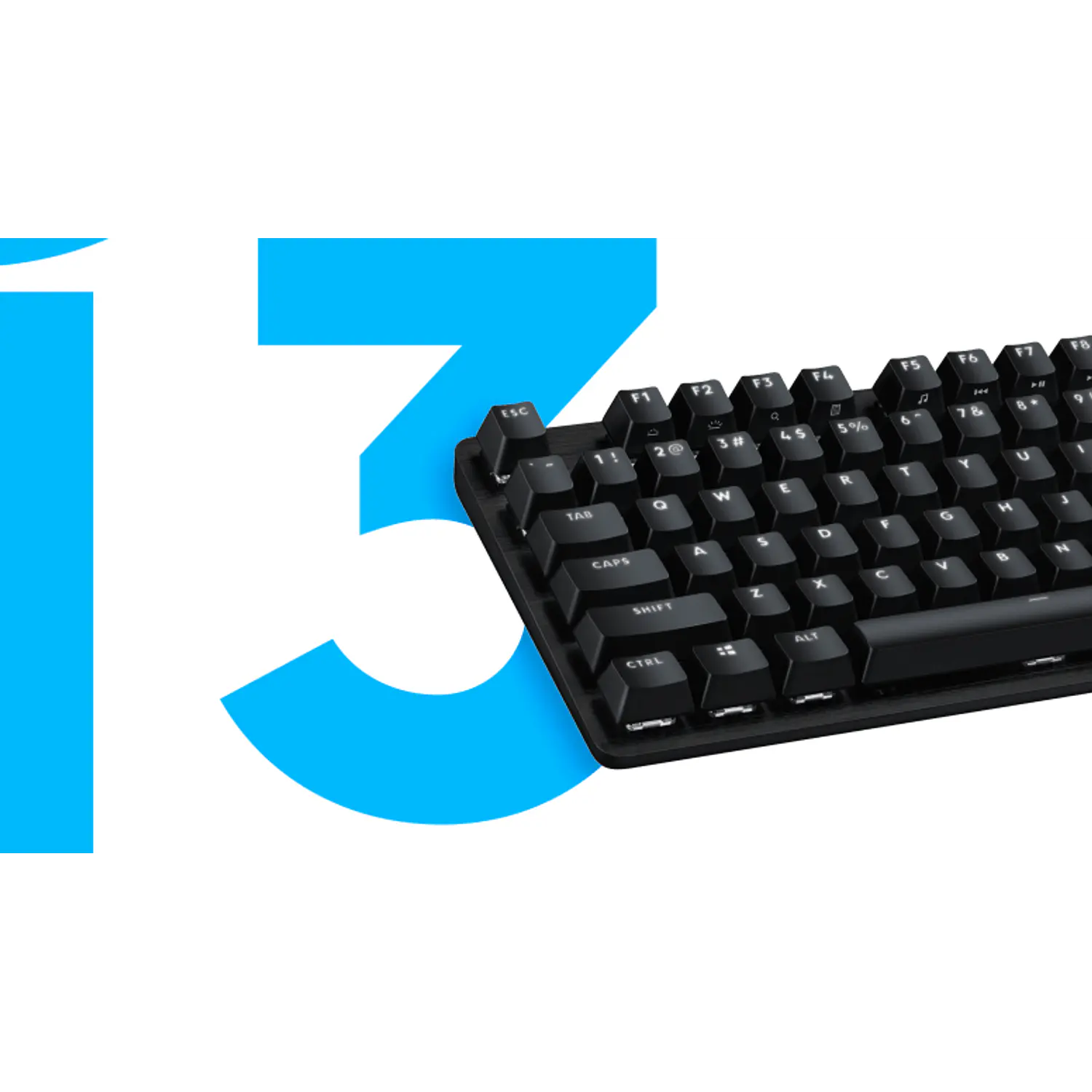 Logitech G413 SE Teclado Mecánico Gamer Full Size, Switch Táctil, PBT, LED Blanco, USB, Negro 8
