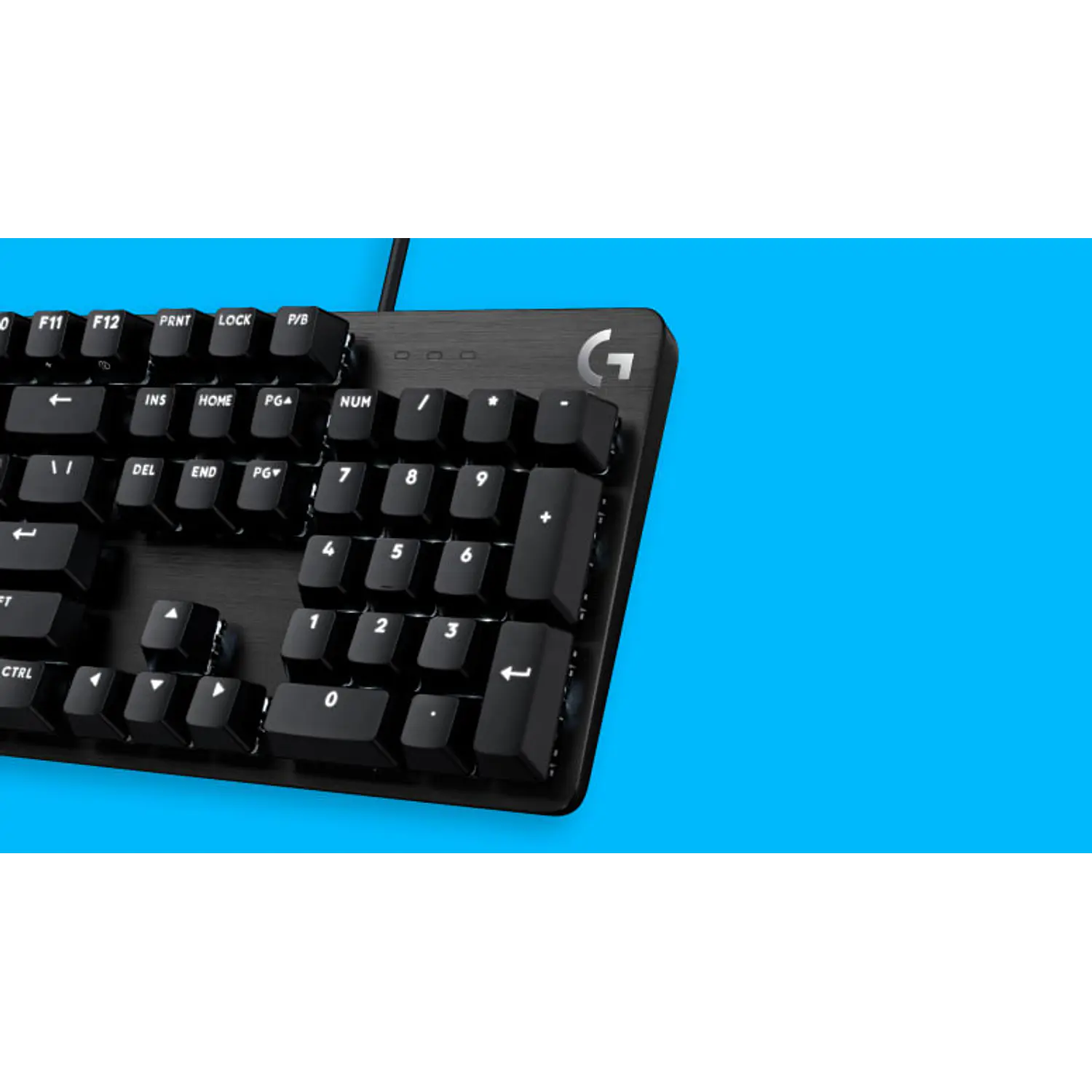 Logitech G413 SE Teclado Mecánico Gamer Full Size, Switch Táctil, PBT, LED Blanco, USB, Negro 9