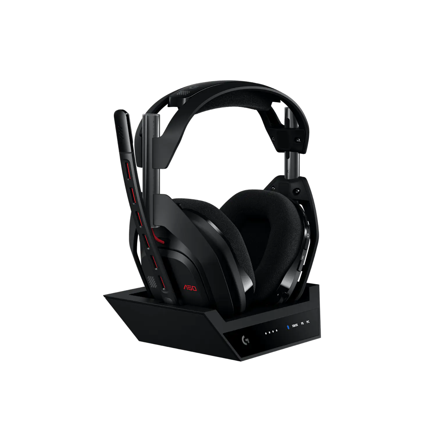 Logitech G ASTRO A50 Gen 5, Audífonos Gamer Inalámbricos, Xbox/PS5/PC, Estación Base, Negro 3