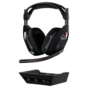 Logitech G ASTRO A50 Gen 5, Audífonos Gamer Inalámbricos, Xbox/PS5/PC, Estación Base, Negro