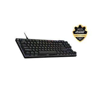 Logitech G PRO X TKL RAPID, Teclado Gamer TKL, Switches Magnéticos, Rapid Trigger, RGB, Negro
