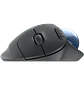 Logitech ERGO M575S, Mouse Ergonómico Trackball Inalámbrico, Bluetooth, Logi Bolt, 2000 DPI, Grafito - Miniatura 3