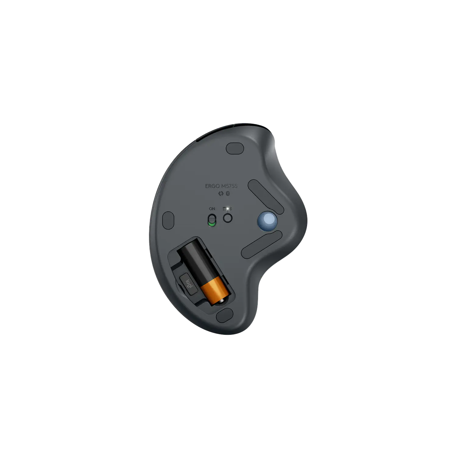 Logitech ERGO M575S, Mouse Ergonómico Trackball Inalámbrico, Bluetooth, Logi Bolt, 2000 DPI, Grafito 7