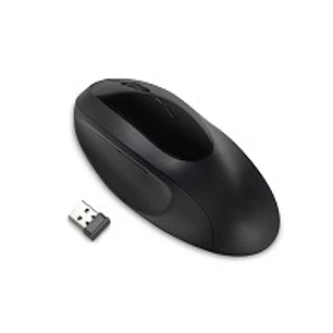 Kensington Pro Fit Ergo, Mouse Ergonómico Inalámbrico, 1600 DPI, Bluetooth, Clic Silencioso, Negro