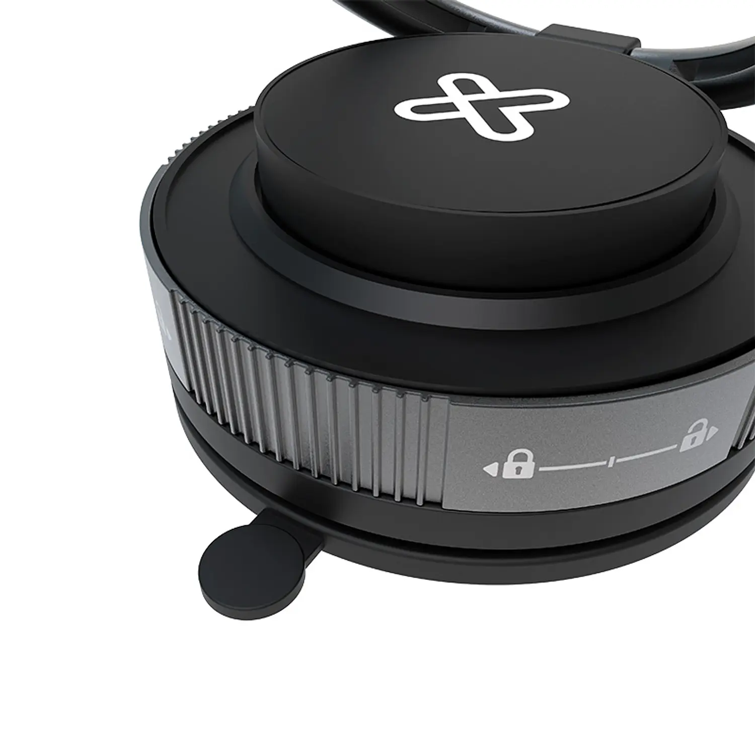 Klip Xtreme MagnoVac, Soporte Magnético para Celular, Ventosa al Vacío, Giro 360°, Negro 4