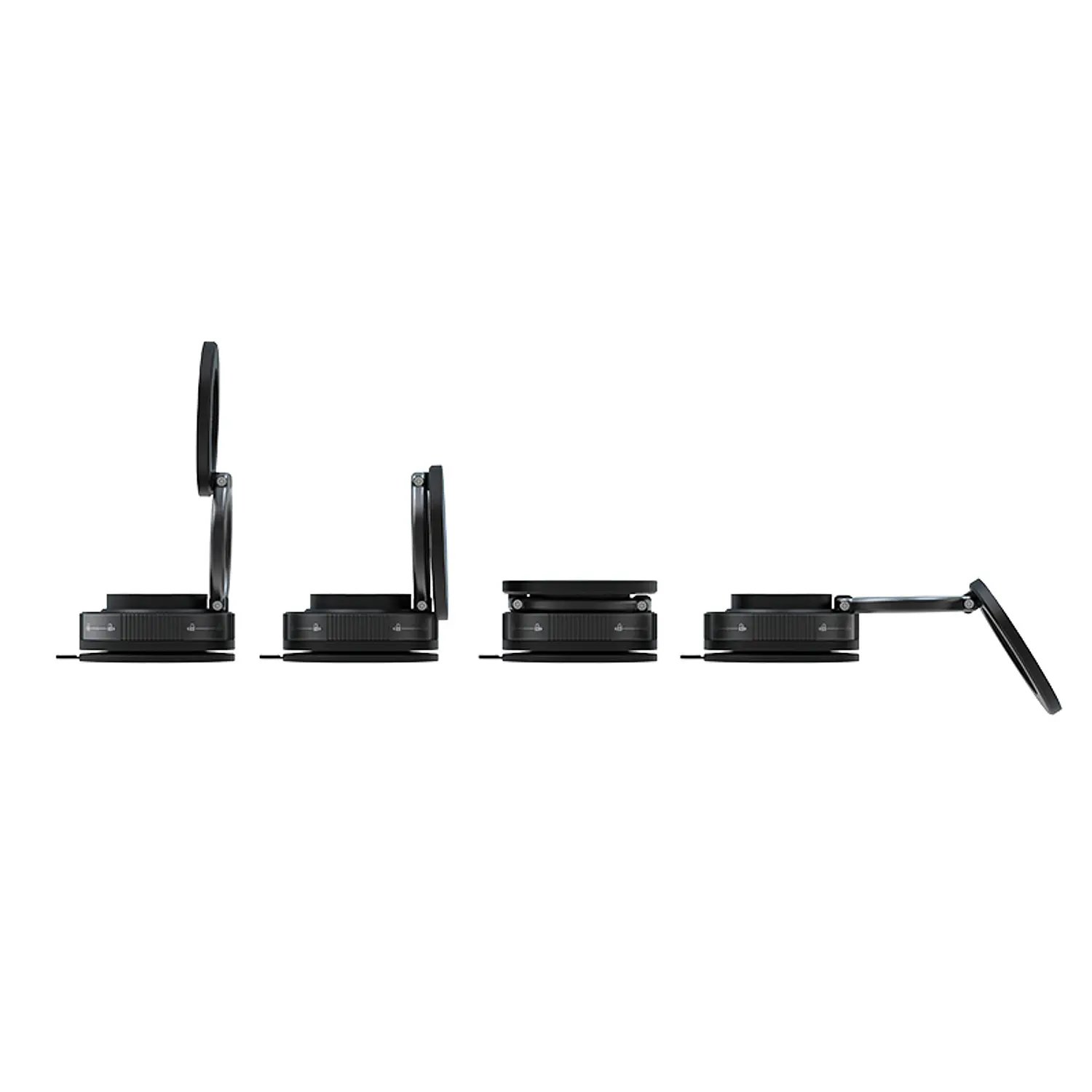 Klip Xtreme MagnoVac, Soporte Magnético para Celular, Ventosa al Vacío, Giro 360°, Negro 6