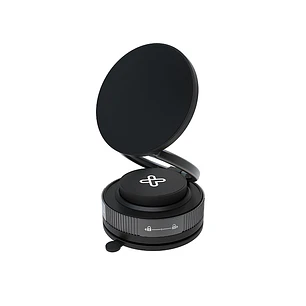 Klip Xtreme MagnoVac, Soporte Magnético para Celular, Ventosa al Vacío, Giro 360°, Negro