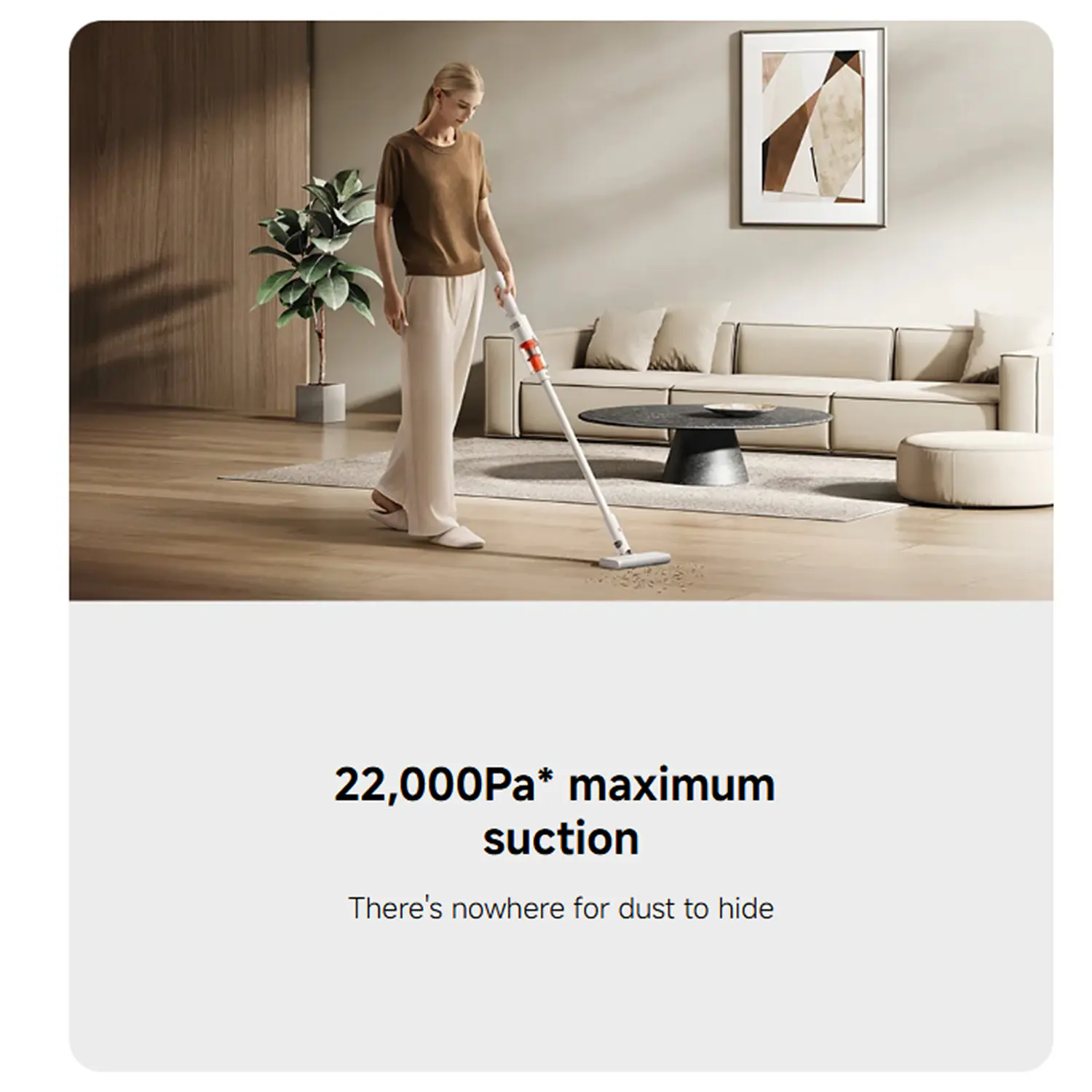 Xiaomi Vacuum Cleaner P30 GL, Aspiradora Inalámbrica 22.000Pa, 40 Min, USB-C 2