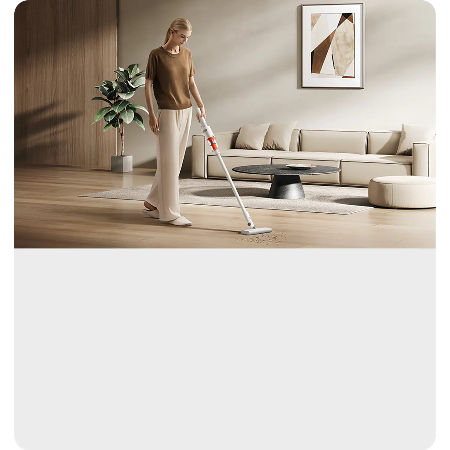 Xiaomi Vacuum Cleaner P30 GL, Aspiradora Inalámbrica 22.000Pa, 40 Min, USB-C 4