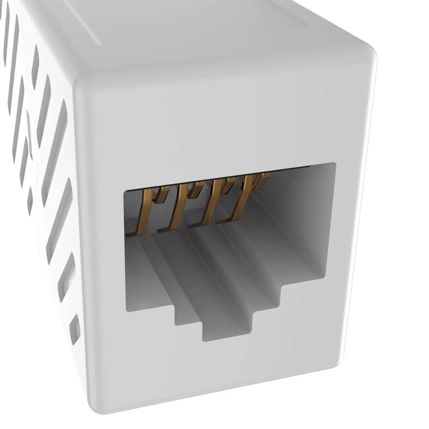Nexxt Solutions AE180NXT08, Acoplador RJ45 Cat6 Hembra-Hembra, 1Gbps, 250MHz, Blanco 4