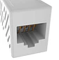 Nexxt Solutions AE180NXT08, Acoplador RJ45 Cat6 Hembra-Hembra, 1Gbps, 250MHz, Blanco - Miniatura 4