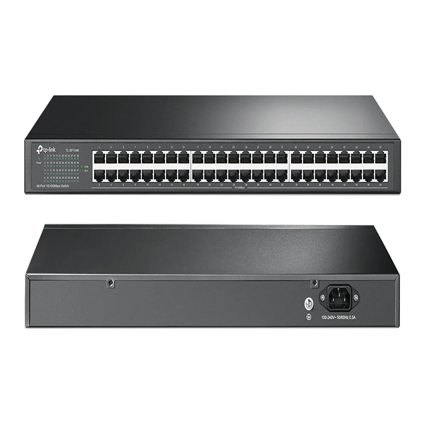 TP-Link TL-SF1048, Switch No Administrable 48 Puertos 10/100Mbps, Rack 19