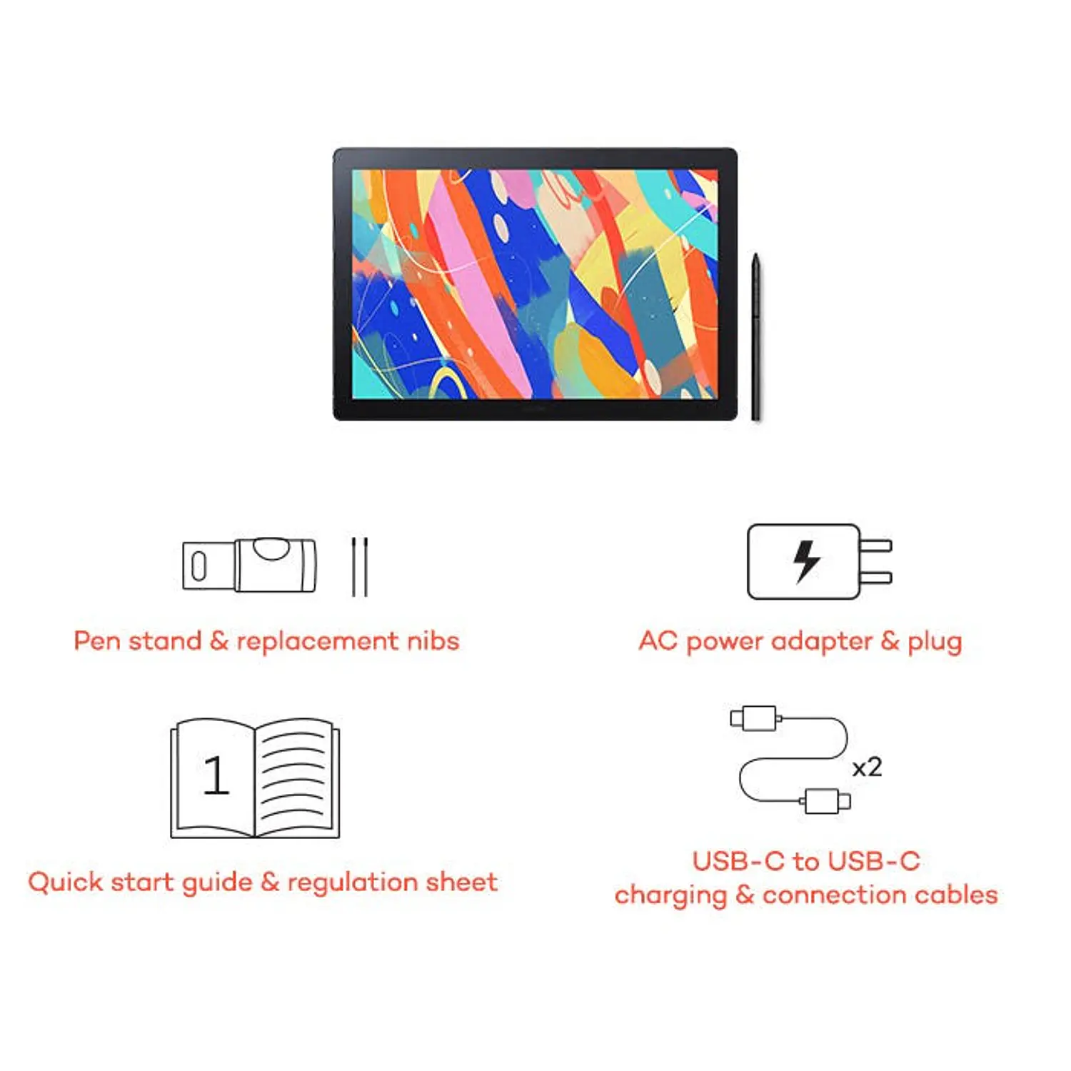Wacom Cintiq 16 DTK168K0A1, Pantalla Gráfica 16