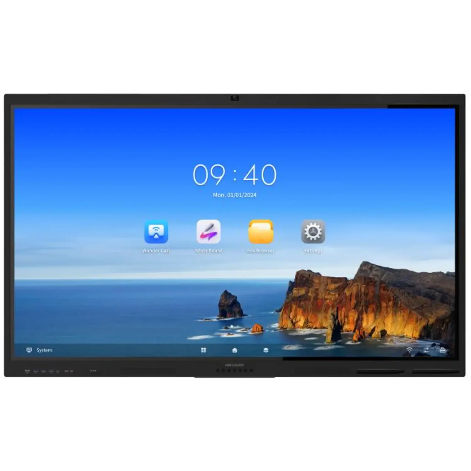Hikvision DS-D5B86RB/FL/8G+128G, Pantalla Interactiva 86