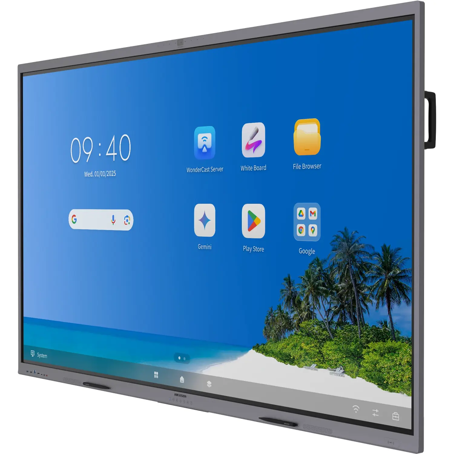 Hikvision DS-D5B86RB/FL/8G+128G, Pantalla Interactiva 86