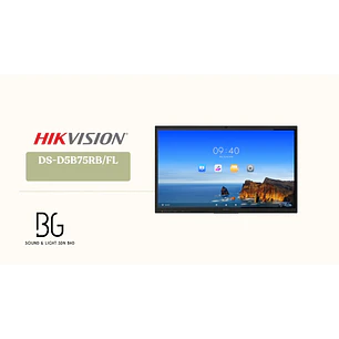 Hikvision DS-D5B75RB/FL, Pantalla Interactiva 75