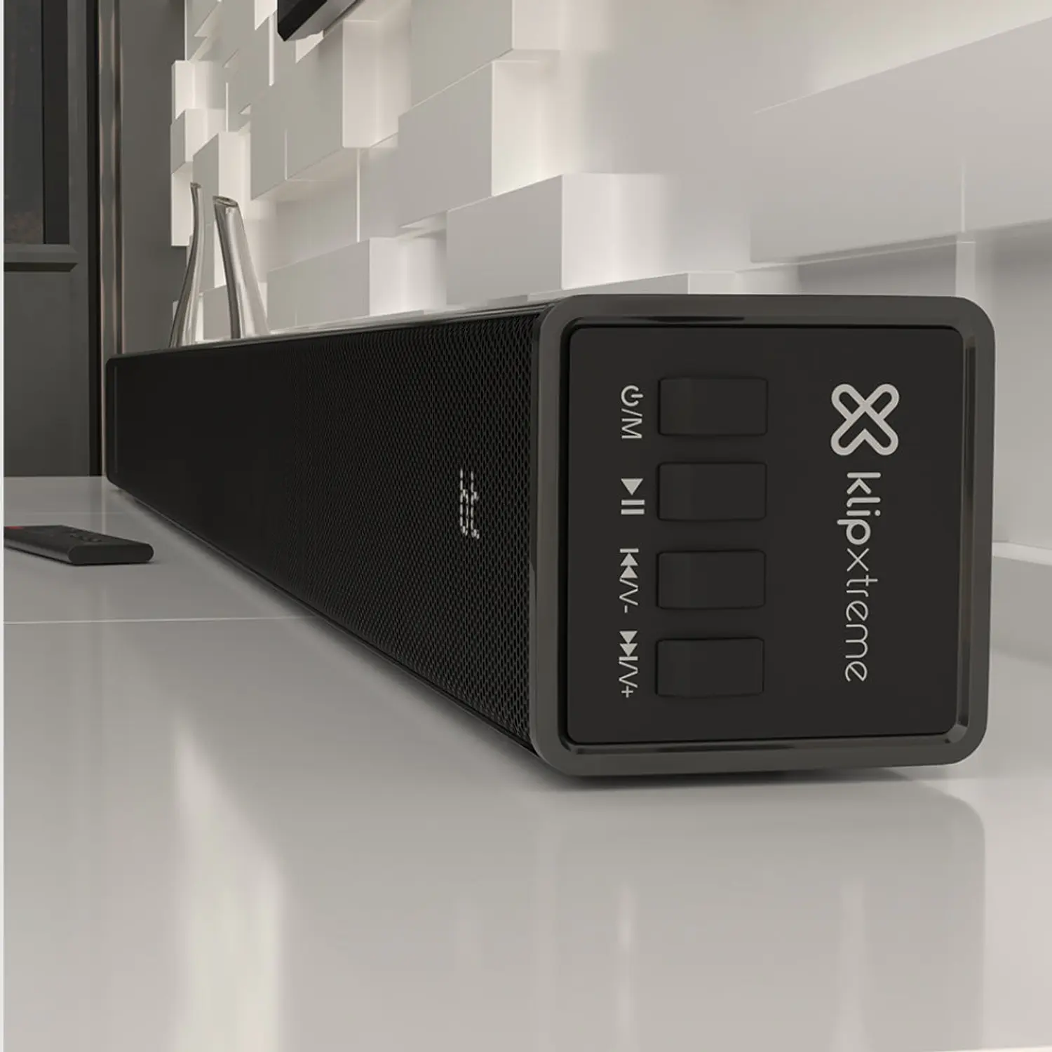 Klip Xtreme Harmonium KSB-001, Barra de Sonido 2.0 100W, Bluetooth 5.0, HDMI ARC, Negro 8