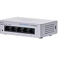 Cisco CBS110-5T-D-NA, Switch Gigabit 5 Puertos, No Administrable, Plug and Play, Sin Ventilador - Miniatura 1