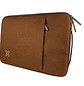 Klip Xtreme KNS-420BR SquarePro, Funda para Notebook 15.6 Pulgadas, Poliéster, Café - Miniatura 1