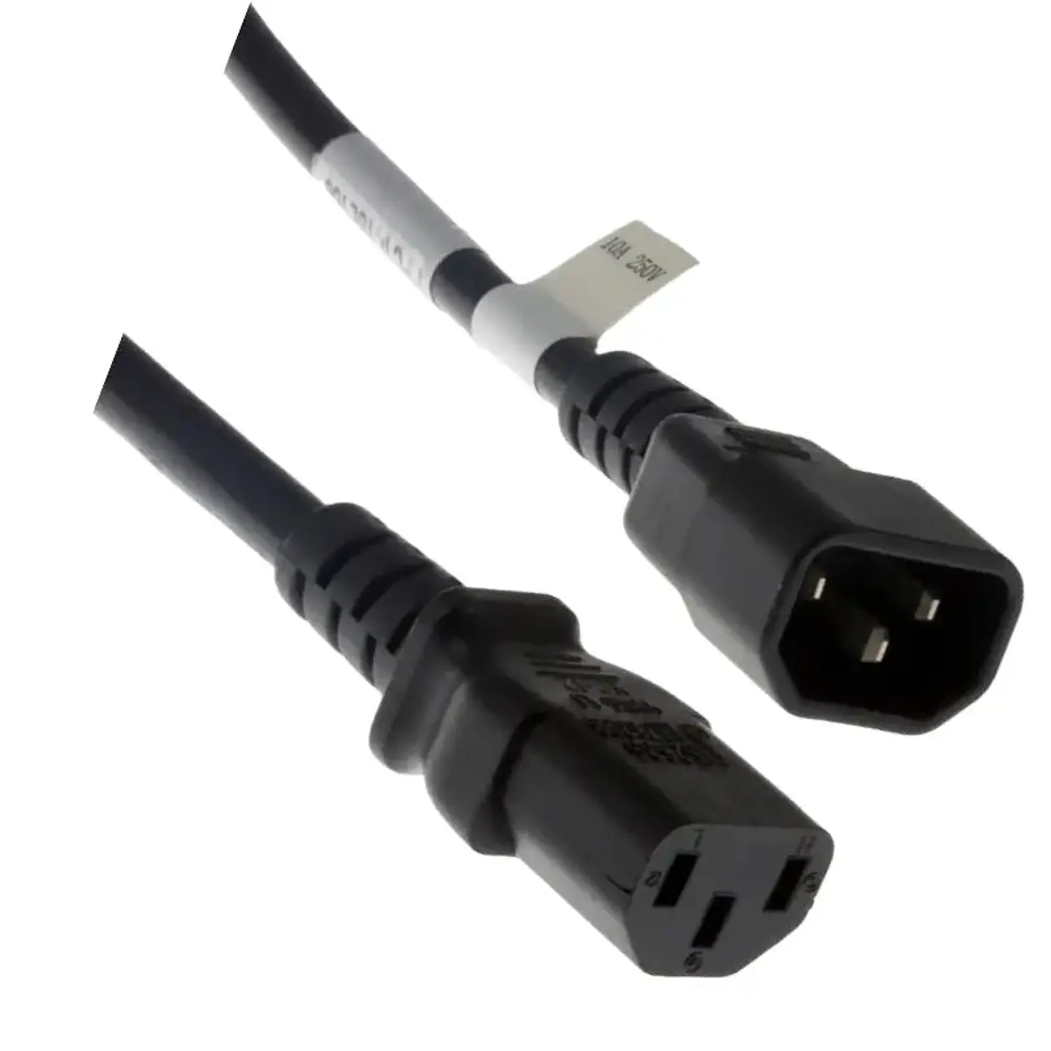 Cisco CAB-C13-CBN=CBN, Cable de Poder para Rack, IEC C14 a C13, 0.68 m, 10A, 250V, Negro 2