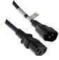 Cisco CAB-C13-CBN=CBN, Cable de Poder para Rack, IEC C14 a C13, 0.68 m, 10A, 250V, Negro - Miniatura 2