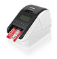 Brother QL-820NWB, Impresora de Etiquetas Térmica, 110 Etiquetas/min, Wi-Fi, Bluetooth, Ethernet - Miniatura 2