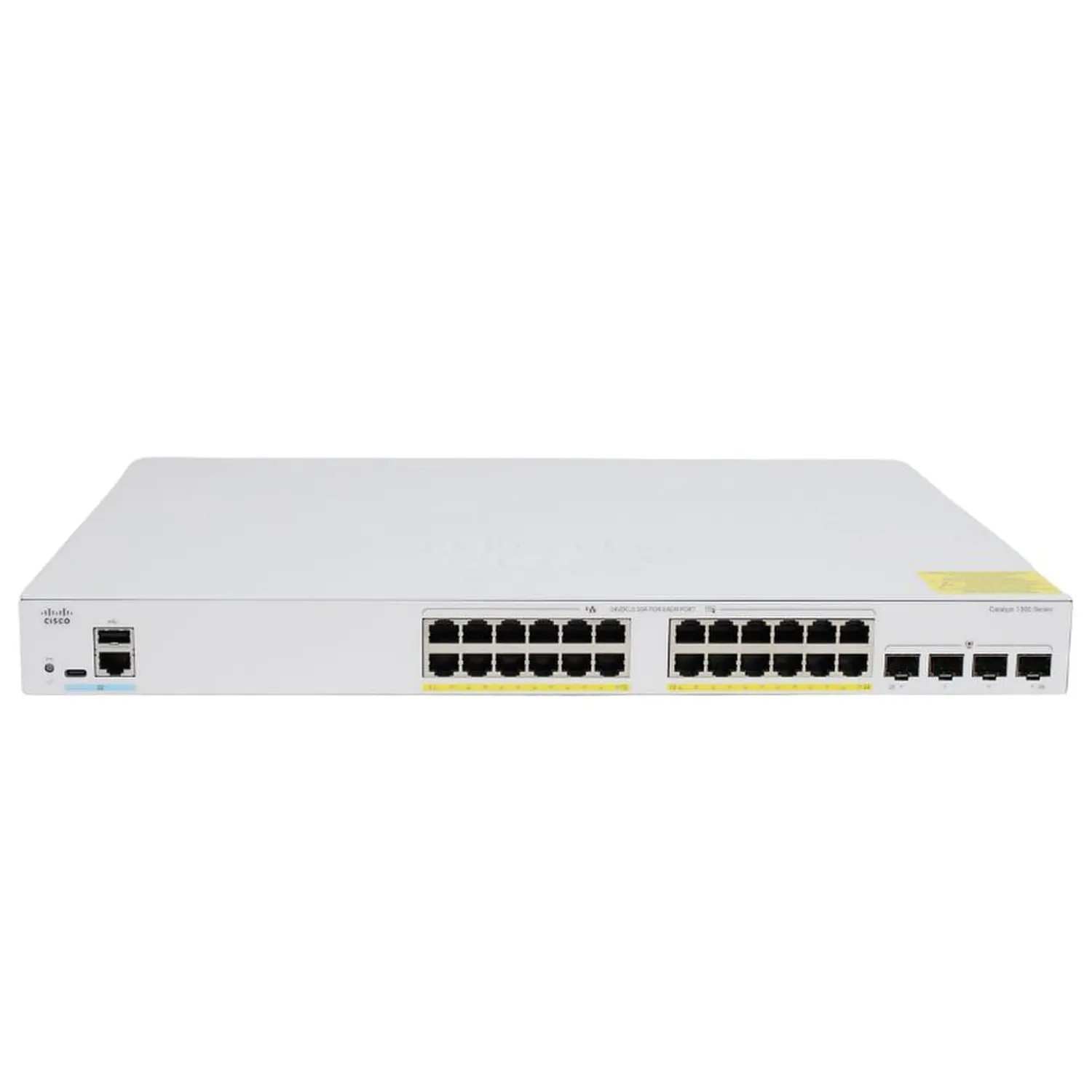 Cisco Catalyst C1300-24FP-4G, Switch L3, 24 Puertos PoE+, 4 SFP, 370W, 56Gbps 2