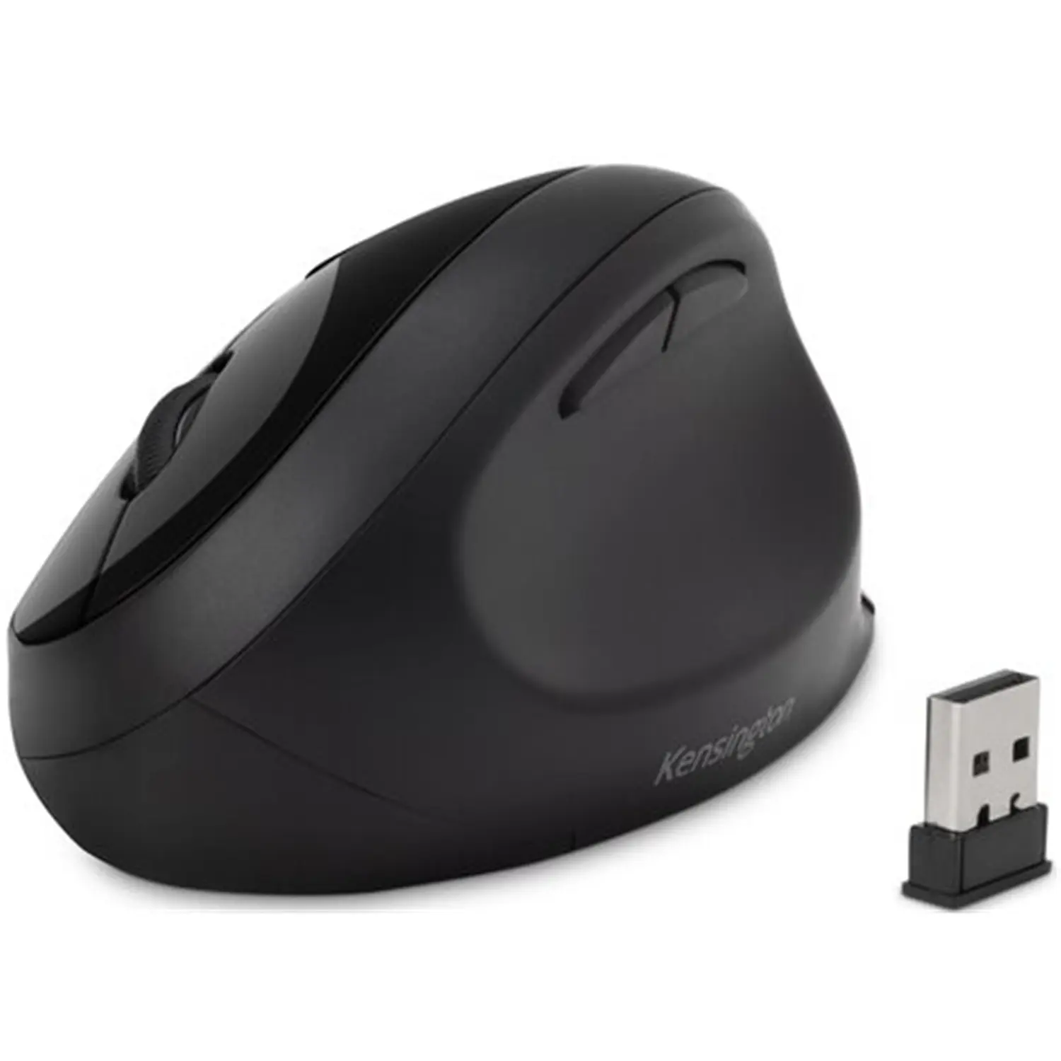 Kensington Pro Fit Ergo, Mouse Ergonómico Inalámbrico, 1600 DPI, Bluetooth, Clic Silencioso, Negro 3