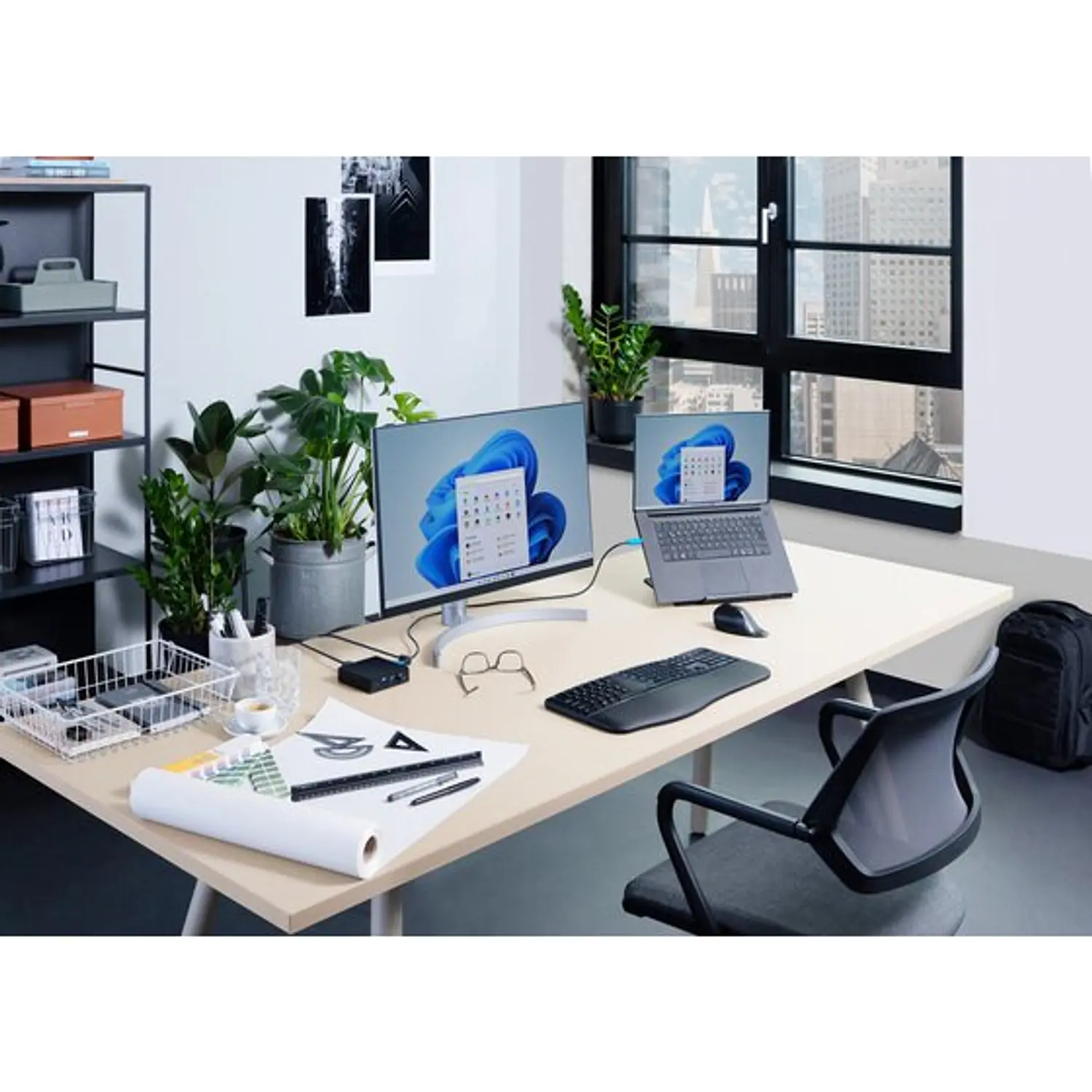 Kensington Pro Fit Ergo, Mouse Ergonómico Inalámbrico, 1600 DPI, Bluetooth, Clic Silencioso, Negro 7
