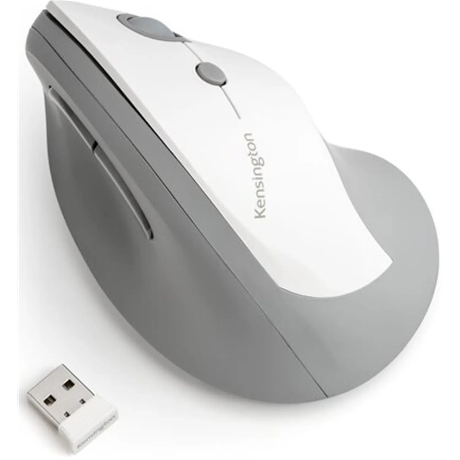 Kensington Pro Fit Ergo, Mouse Vertical Inalámbrico, 1600 DPI, 6 Botones, Gris 7
