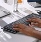 Logitech MX Mechanical, Teclado Mecánico Inalámbrico, Táctil Silencioso, Español, Grafito - Miniatura 6