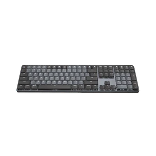 Logitech MX Mechanical, Teclado Mecánico Inalámbrico, Táctil Silencioso, Español, Grafito