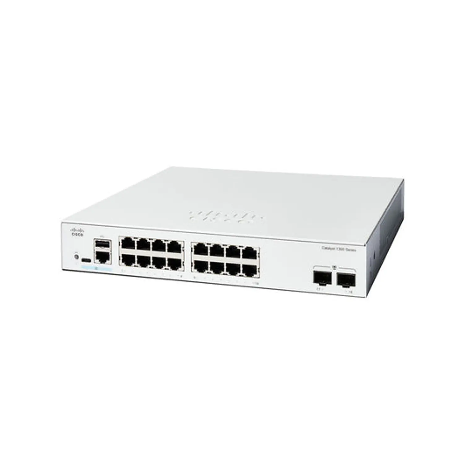 Cisco Catalyst C1300-16T-2G, Switch Administrable L3, 16 Puertos Gigabit, 2 SFP, 36Gbps 2