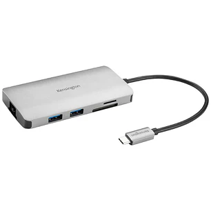 Kensington UH1400P, Hub USB-C 8 en 1, HDMI 4K 60Hz, PD 85W, Ethernet