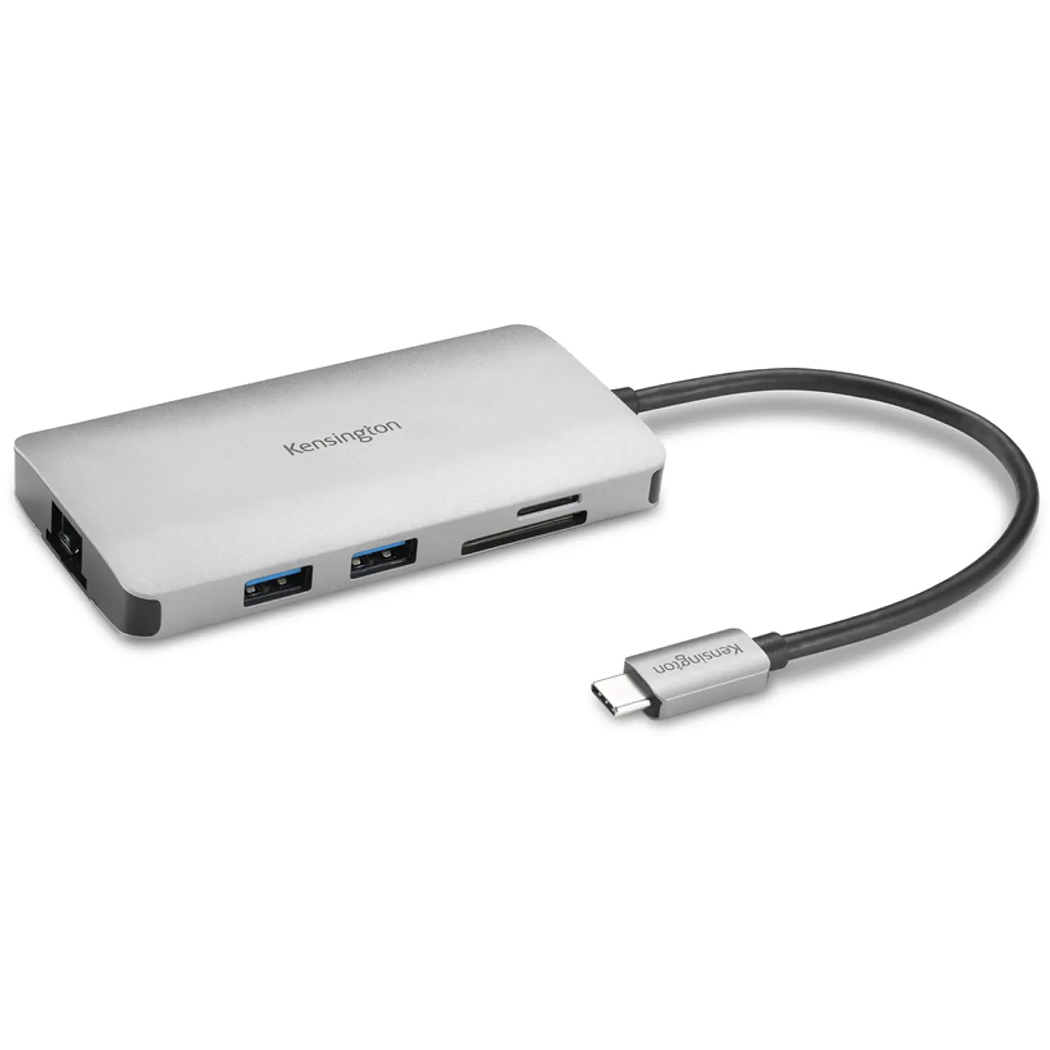 Kensington UH1400P, Hub USB-C 8 en 1, HDMI 4K 60Hz, PD 85W, Ethernet 3