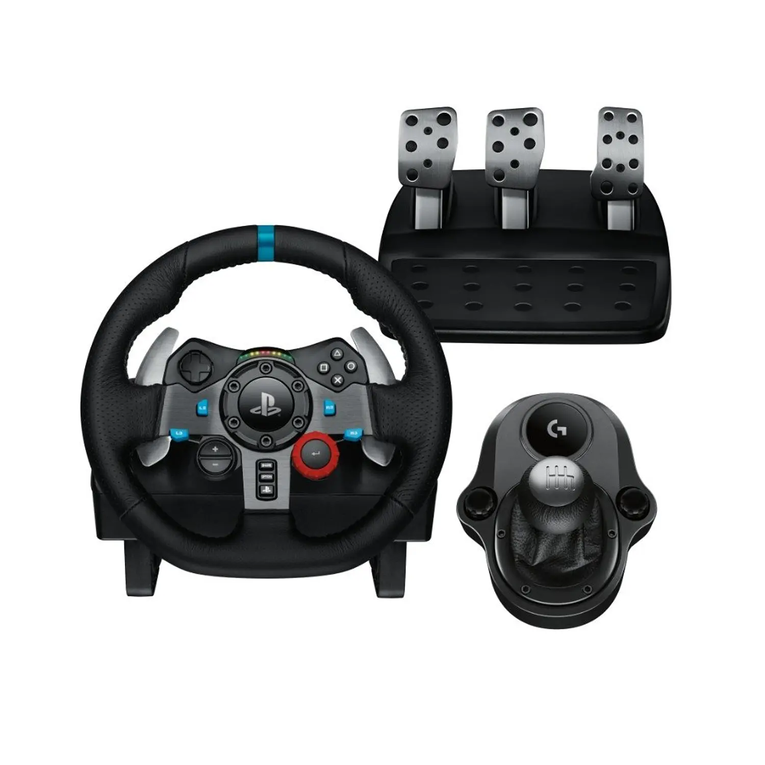 Logitech G29 SE, Kit Sim Racing, Volante, Pedales, Palanca 6 Velocidades, PS5, PS4, PC 1