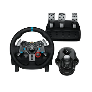 Logitech G29 SE, Kit Sim Racing, Volante, Pedales, Palanca 6 Velocidades, PS5, PS4, PC