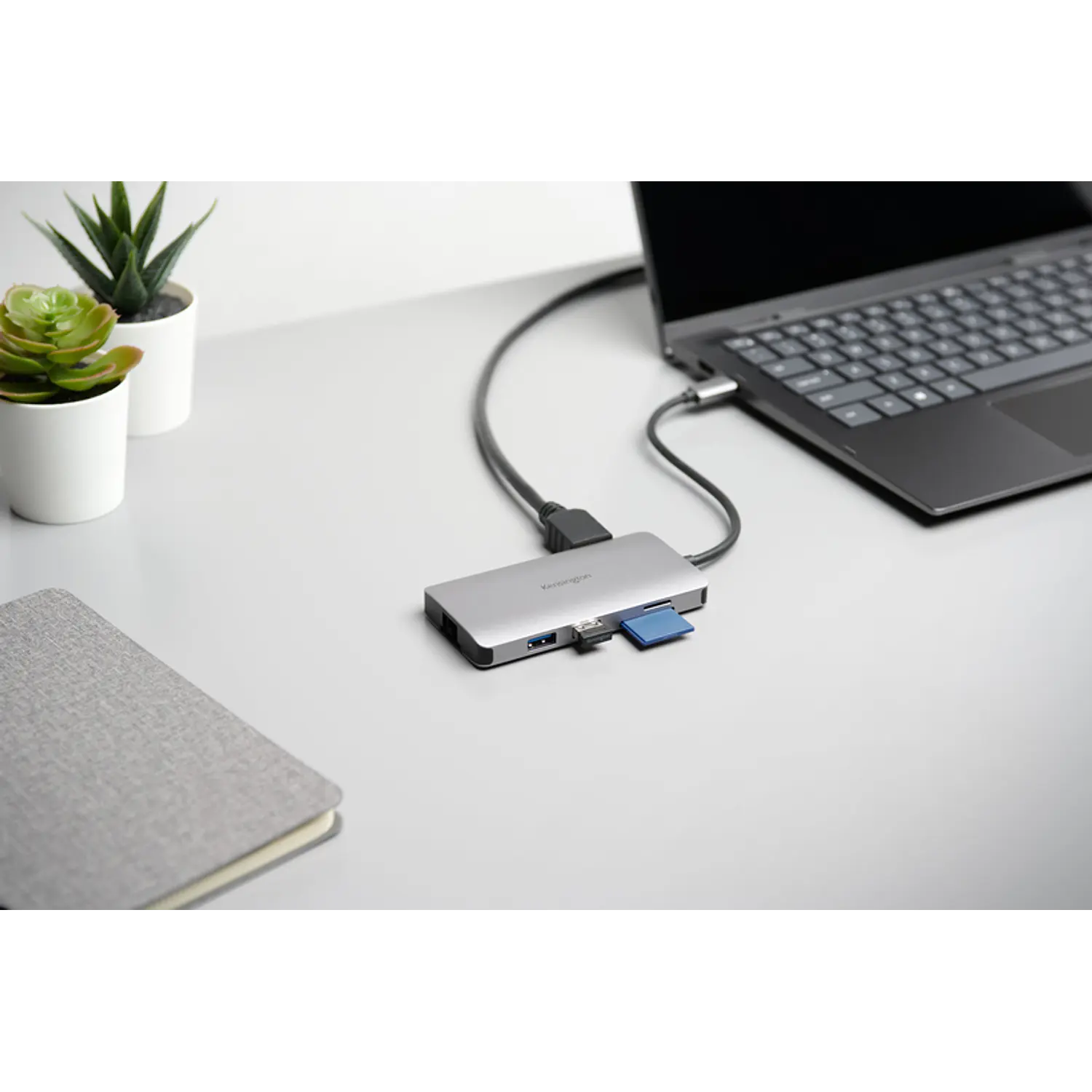Kensington UH1400P, Hub USB-C 8 en 1, HDMI 4K 60Hz, PD 85W, Ethernet 11