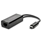 Kensington CA1100E, Adaptador USB-C a Ethernet Gigabit, RJ45 10/100/1000, Negro - Miniatura 1