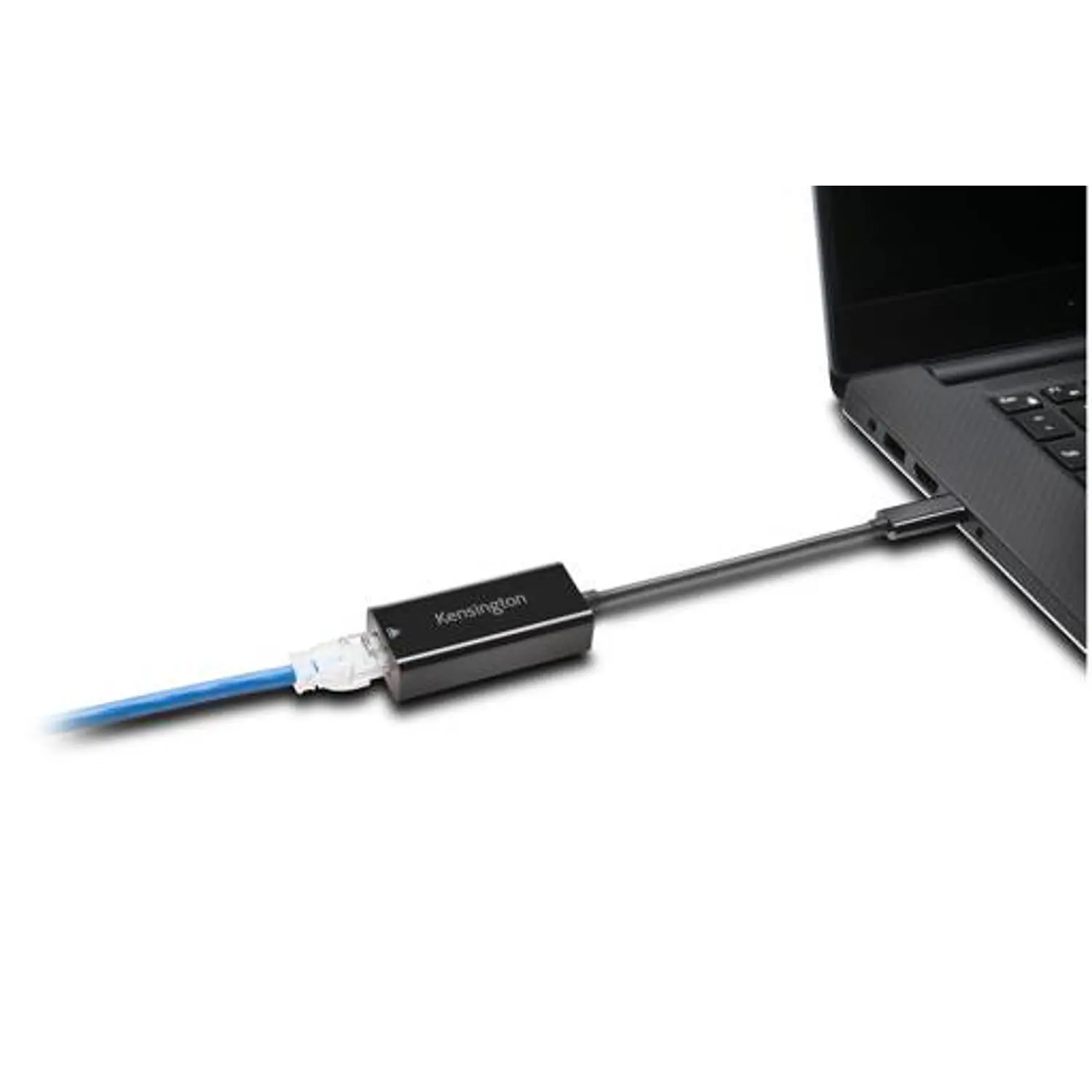 Kensington CA1100E, Adaptador USB-C a Ethernet Gigabit, RJ45 10/100/1000, Negro 3