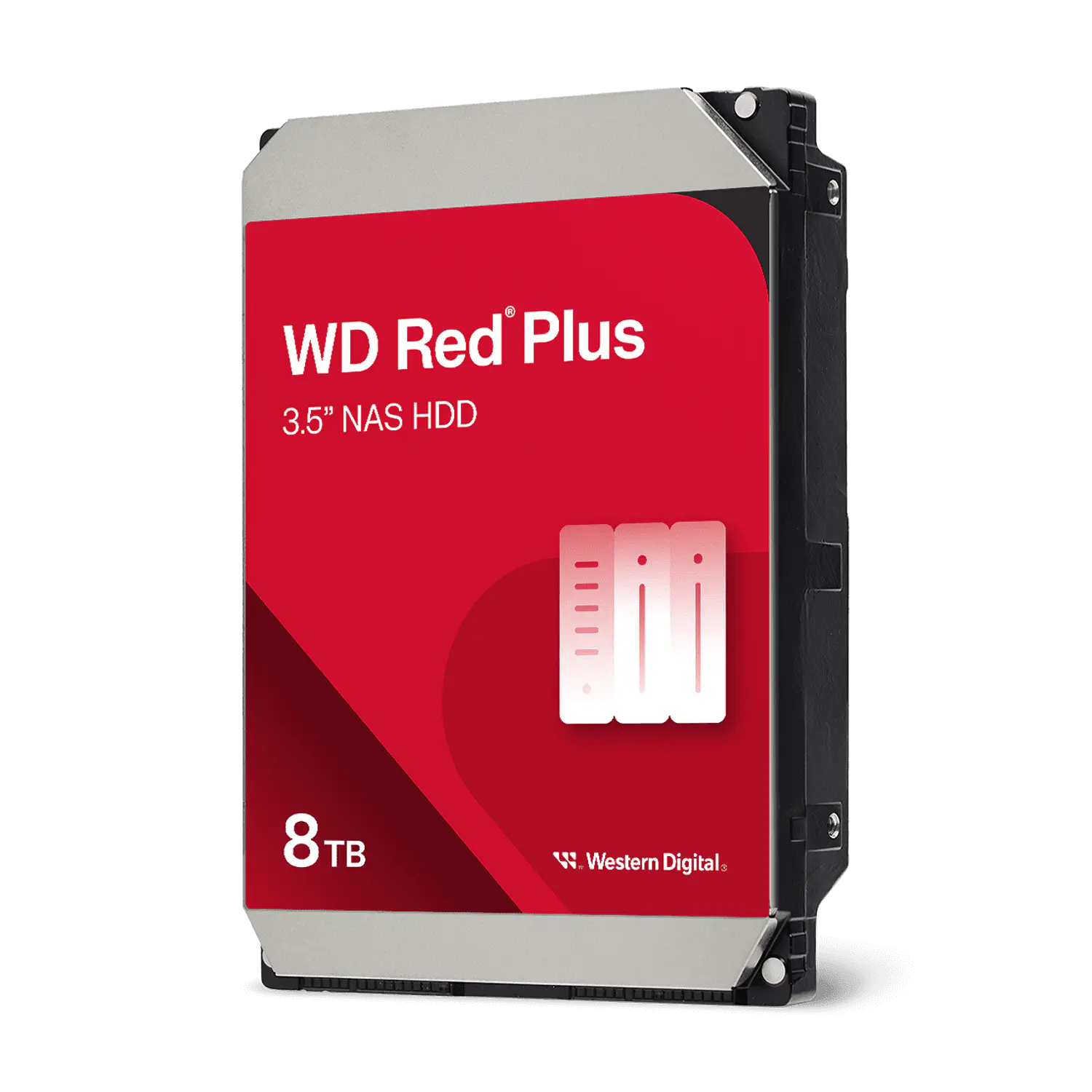 Western Digital WD Red Plus WD80EFPX, Disco Duro NAS 8TB, 3.5