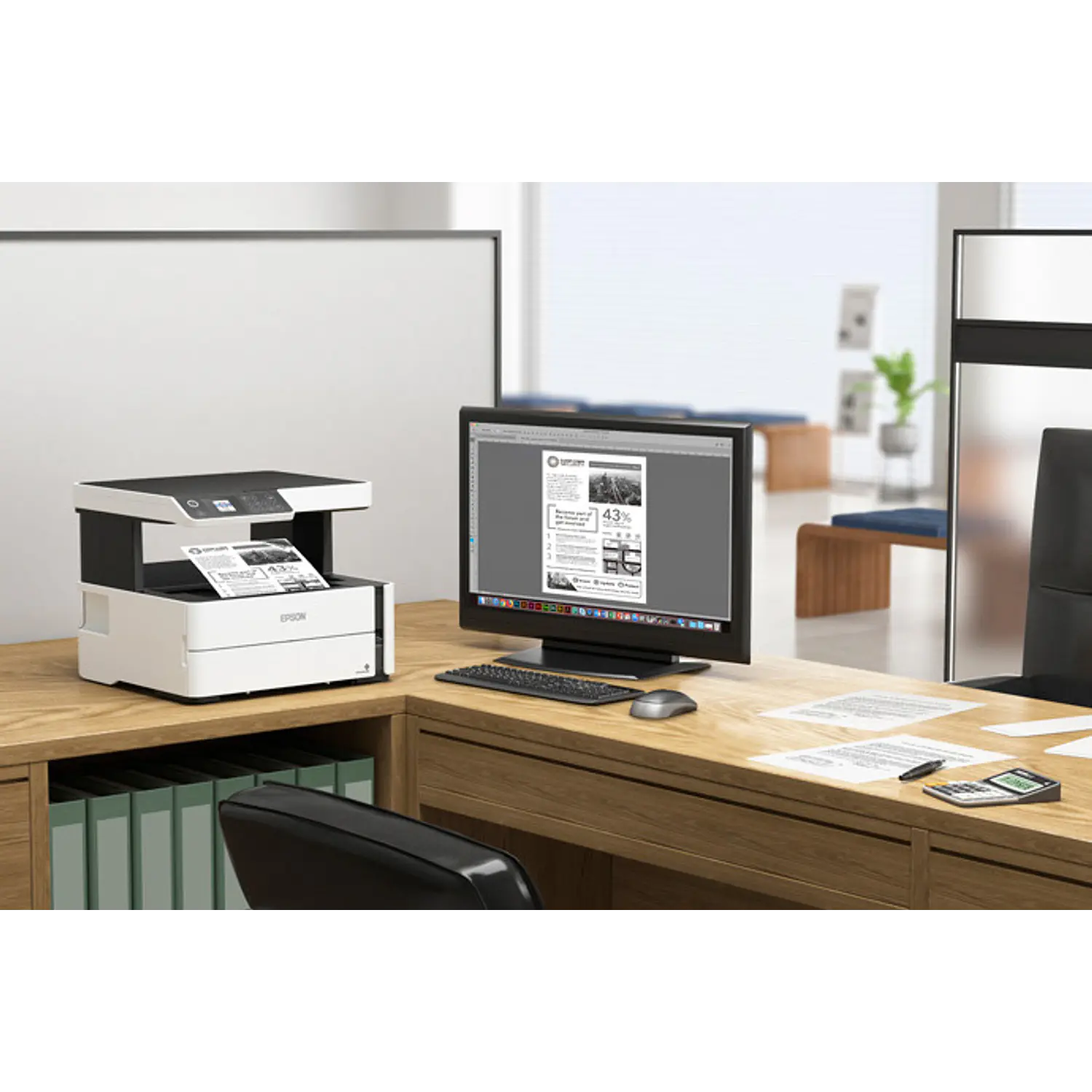 Epson EcoTank M2170, Impresora Multifuncional Monocromática, Wi-Fi, Ethernet, Dúplex 6