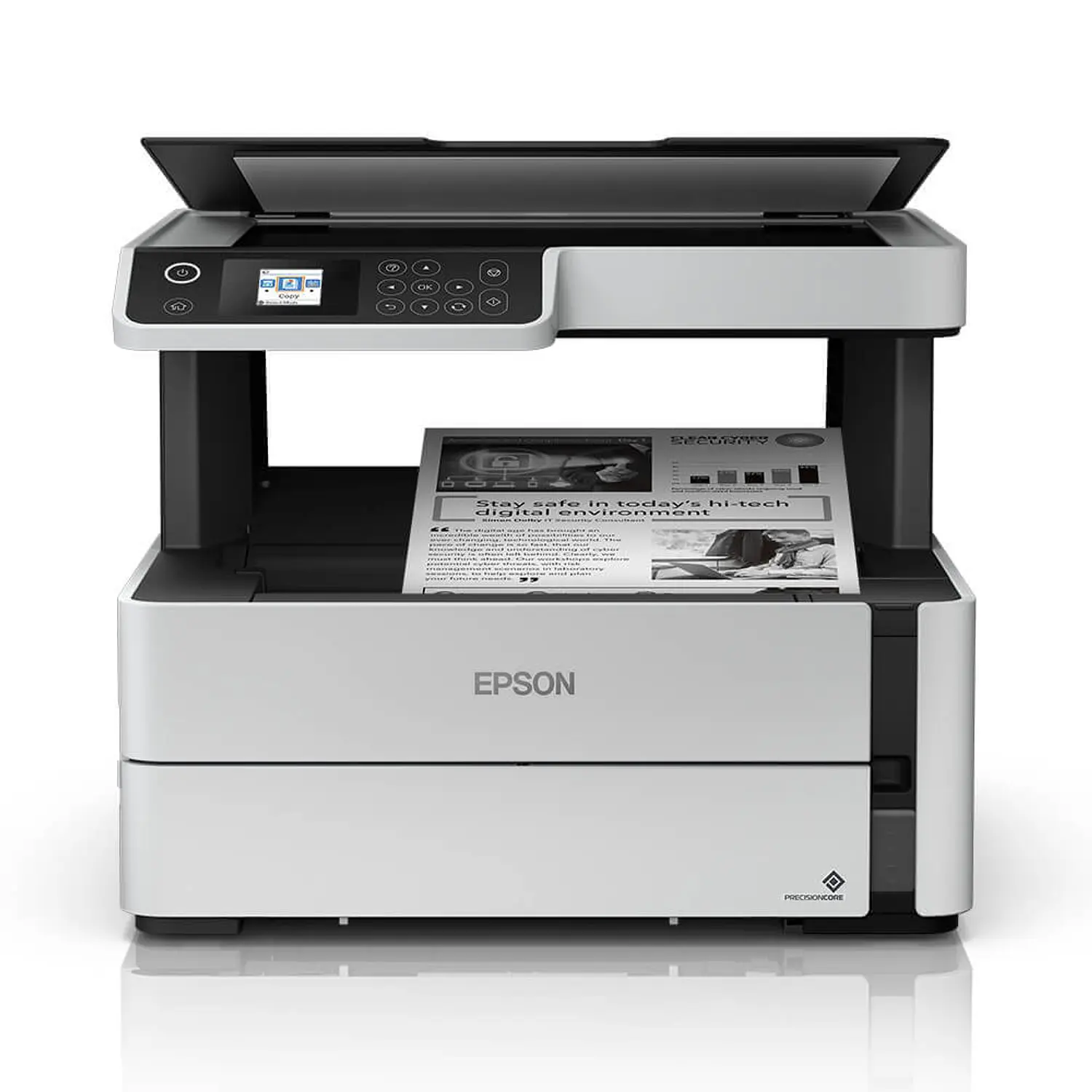 Epson EcoTank M2170, Impresora Multifuncional Monocromática, Wi-Fi, Ethernet, Dúplex 1