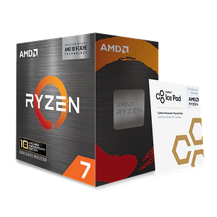 AMD Ryzen 7 5800X3D 10th Anniversary Edition, Procesador Gamer AM4, 8 Núcleos, 96MB Caché